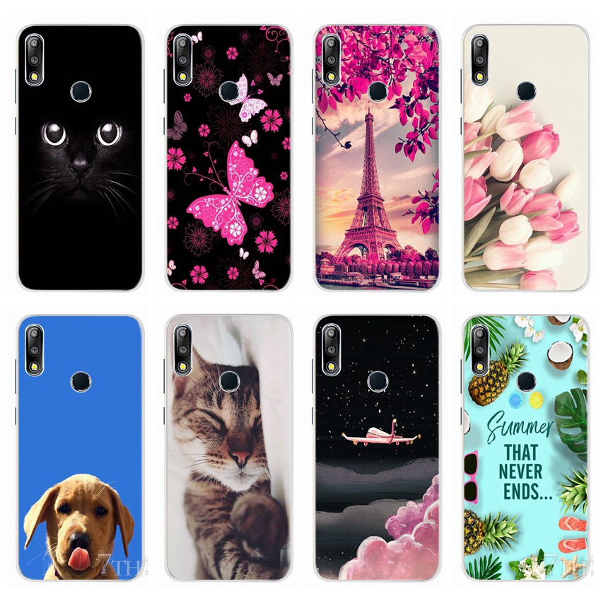 Asus Zenfone Max Pro M2 Zb631kl Max M2 Zb633kl X01ad X01bd X01bda Printed Soft Silicone Tpu Phone Case Shopee Indonesia