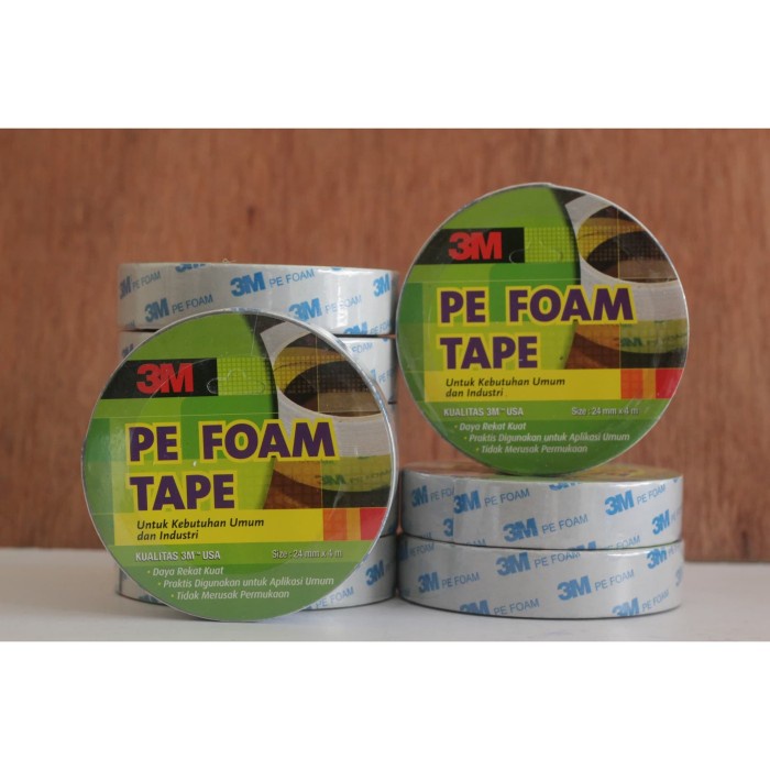 

Hemat 3M Pe Foam Tape 24Mm X 4M Promo