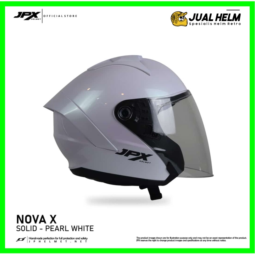 Helm JPX Nova X Pearl White