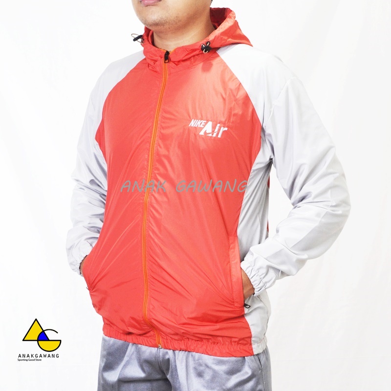 Jaket Running Gazica Jaket Olahraga Parasut Jaket Parasut Pria Anakgawang