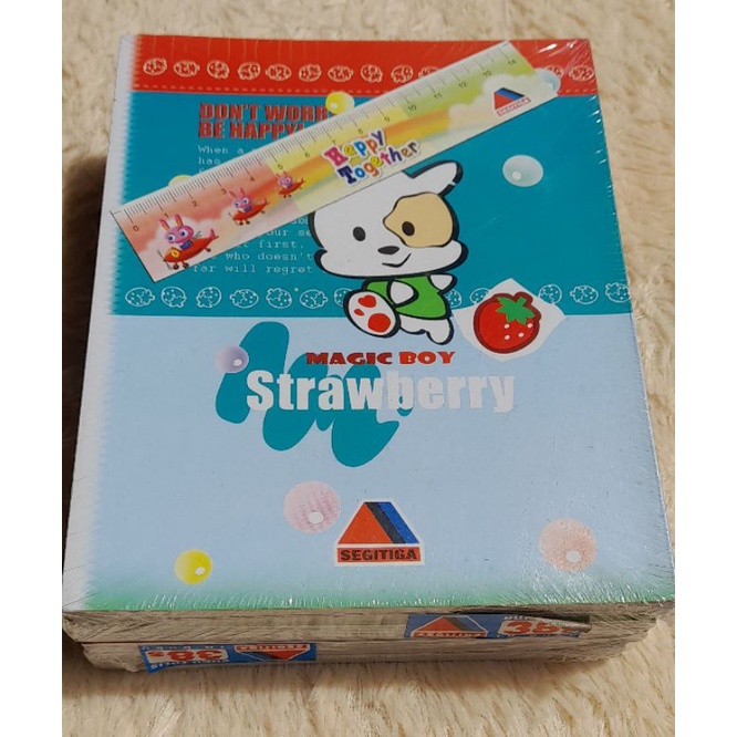 

Buku Tulis Murah Meriah (Segitiga) 38 Lembar isi 10 pcs buku