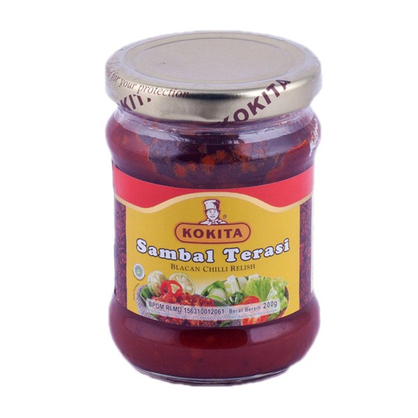 

KOKITA Sambal Terasi 200gr - Blacan Chili Relish Sambel Trasi