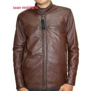 550 Model Jaket Kulit Anyam Garut Terbaik