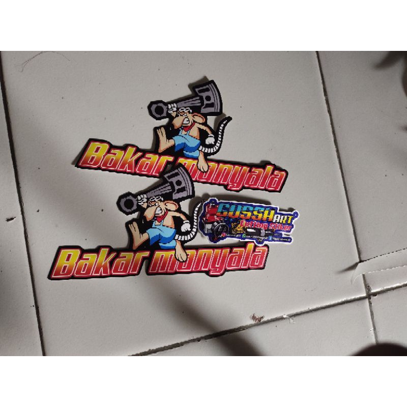 

stiker printing uv custom