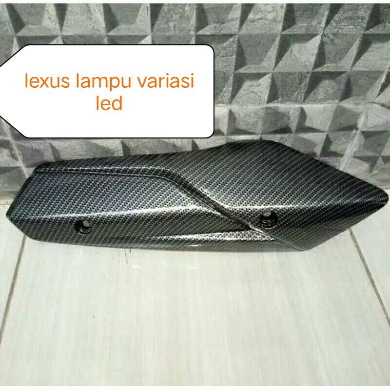 cover tameng knalpot carbon Mio M3 Soul GT 125