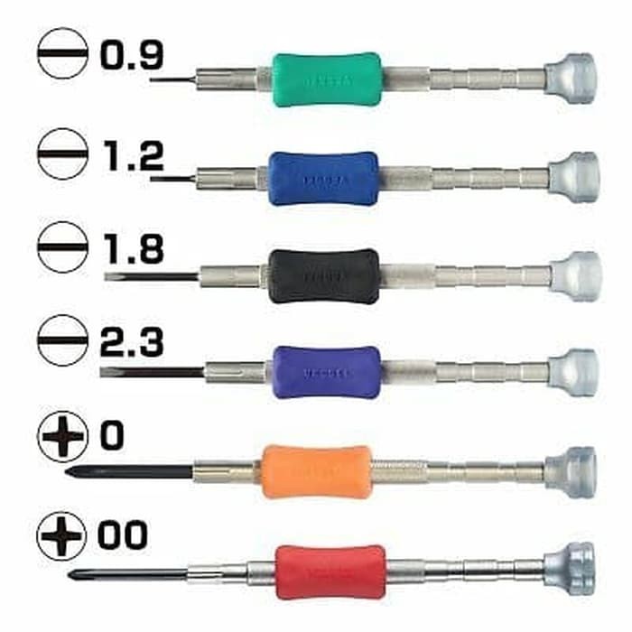 Obeng Presisi - Precision Screwdriver Set - Vessel No.TD-56