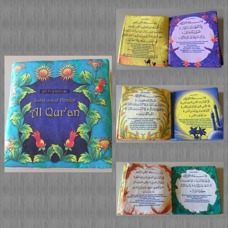 Buku bantal - Softbook - surat surat pendek al-quran