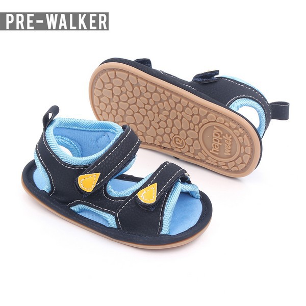 Sepatu Sendal Anak Bayi Laki Laki Sol Karet- Prewalker Baby Boy Shoes S1166