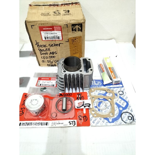 BLOK SEHER KOMPLIT ( KWB) HONDA AHM ORI  DI JAMIN REVO FIT ABSOLUTE BELED NEW OLD KELENGKAPAN PRODUK  BLOK SEHER KOMPLIT  SIL KLEP  TOP SET  LEM PAKING