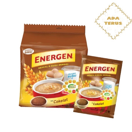 

ENERGEN COKLAT / ENERGEN VANILA / ENERGEN KACANG HIJAU 1 RENCENG