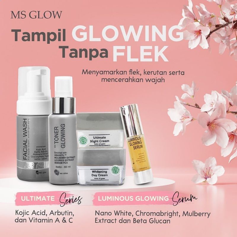Paket Ultimate + Serum Luminous MS GLOW