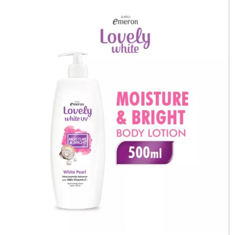 EMERON LOVELY Body Lotion Glowing White 500ml