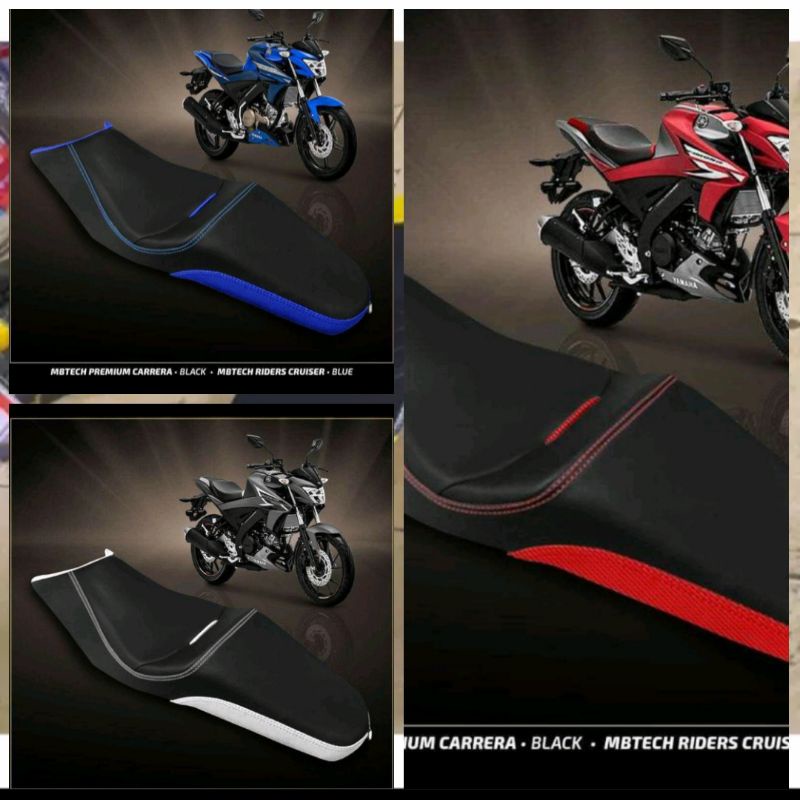 Kulit Cover Jok Motor Vixion MBtech - Kulit Jok Motor Yamaha Vixion