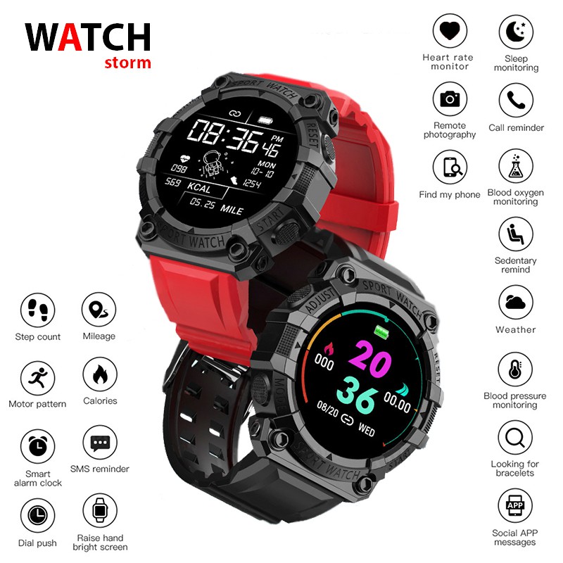 SMARTWATCH Y56 Jam Tangan Pria Wanita Digital Smartwatch Bluetooth Heart Rate Sport WATCHKITE WKOS