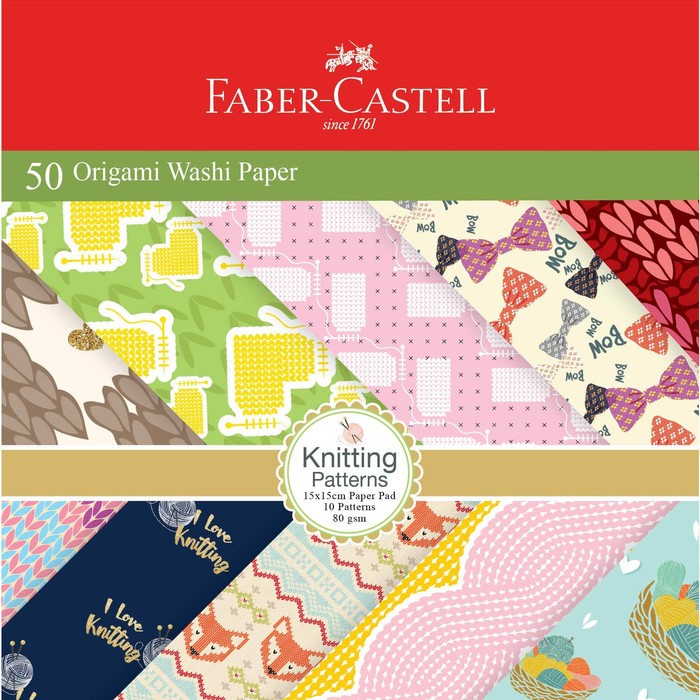 

KERTAS LIPAT / ORIGAMI WASHI PAPER 15X15 FABER-CASTEL