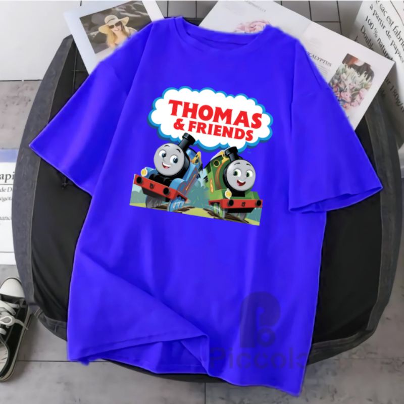 baju kaos anak thomas bahan premium