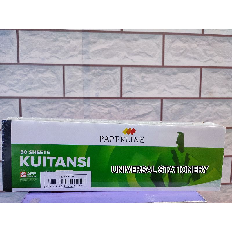 

Kuitansi Paperline Besar - Kuitansi Paperline PPL KT 50B - Kwitansi Paperline Besar - Kwitansi Paperline PPL KT 50 B