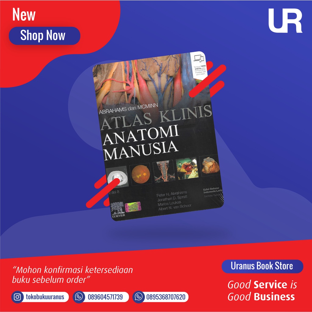 ATLAS KLINIS ANATOMI MANUSIA EDISI 8 -UR