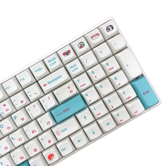 KEYCAPS SUSHI XDA PROFILE JAPAN ROOT SUBLIM MECHANICAL KEYBOARD