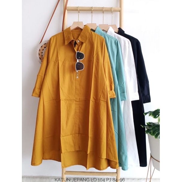 Kemeja Tunik Panjang Muslimah