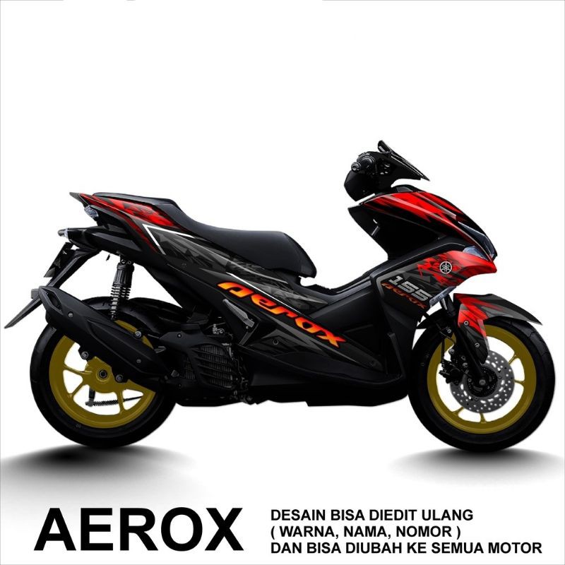 Stiker Decal Yamaha Aerox keren full Body