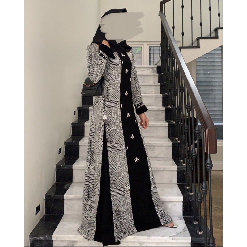 ALEENA DRESS MOTIF by JAVINA