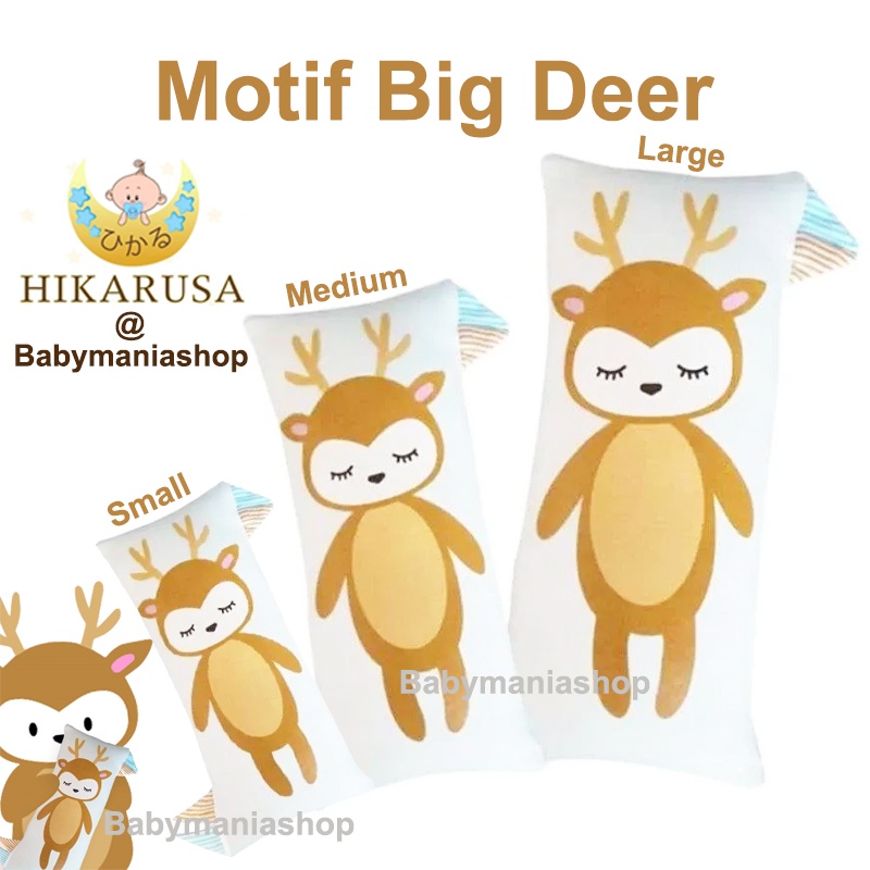 Hikarusa HIKARU GULING Anak Guling Bayi Size S M L XL Sky Deer BUDDY BOLSTER BAMBOO TENCEL