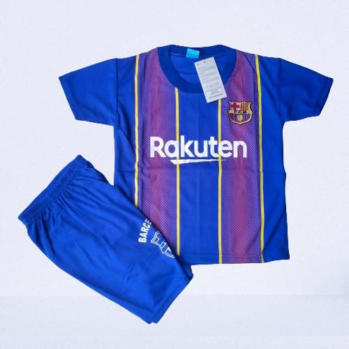 jersey bola setelan baju bola anak barca liga italy size 18-26