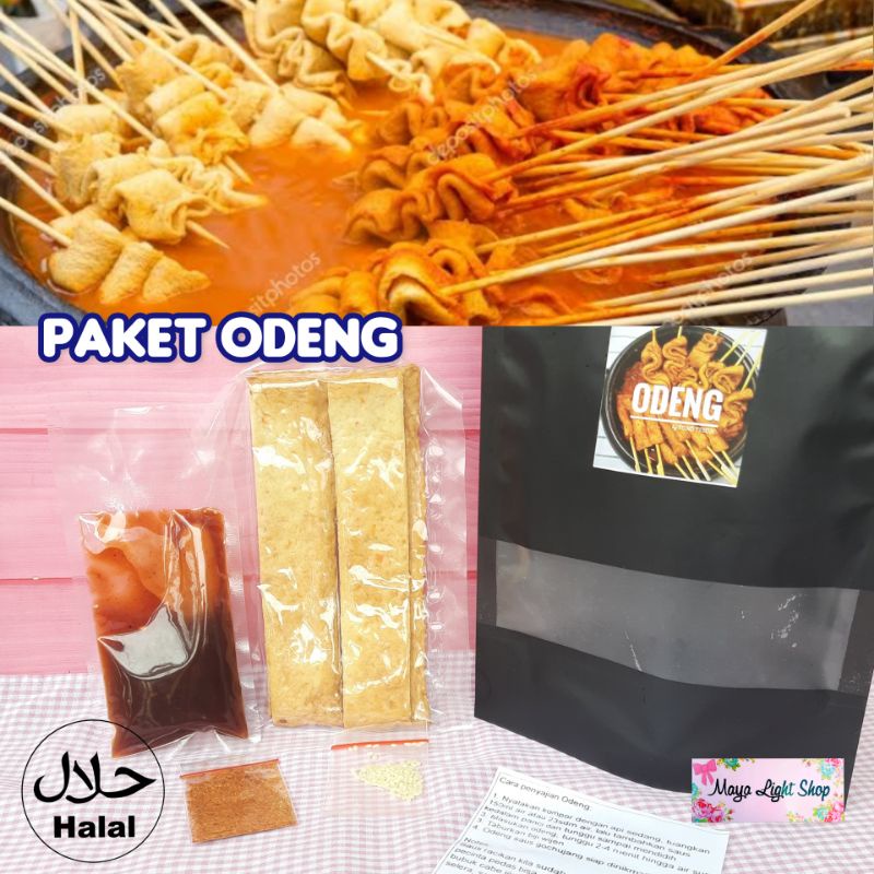 paket odeng mini saus gochujang eomuk lengkap wijen bubuk cabe gochugaru halal eomuk korean food snack topoki topokki toppoki