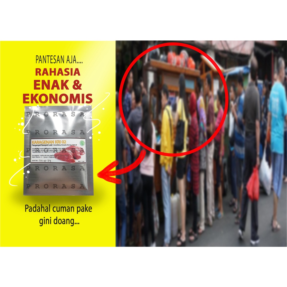 pengenyal bakso/pentol/cilok/siomay/sosis/nugget/pempek/otak-otak dll berbahan modified rumput laut 