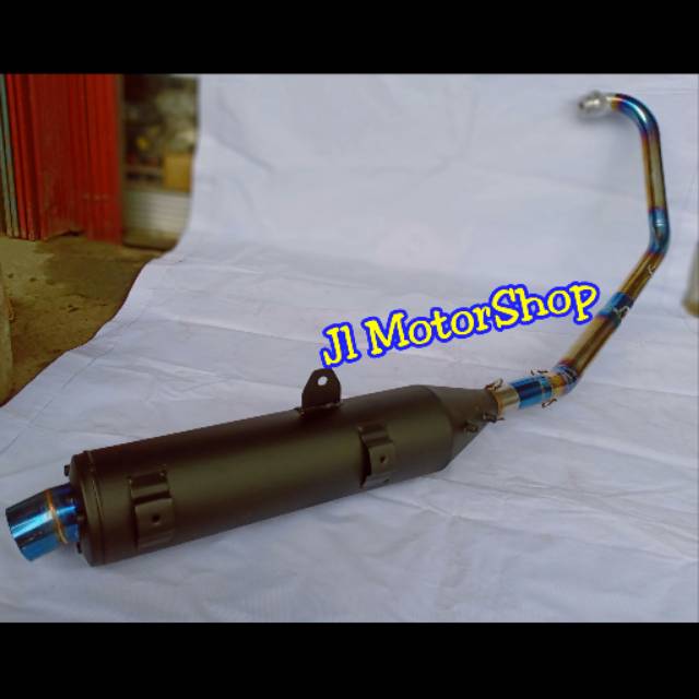 Knalpot Tsugi Tsukigi Vixion Old Vixion New - Knalpot Standar Racing Vixion Old Vixion New Pelangi