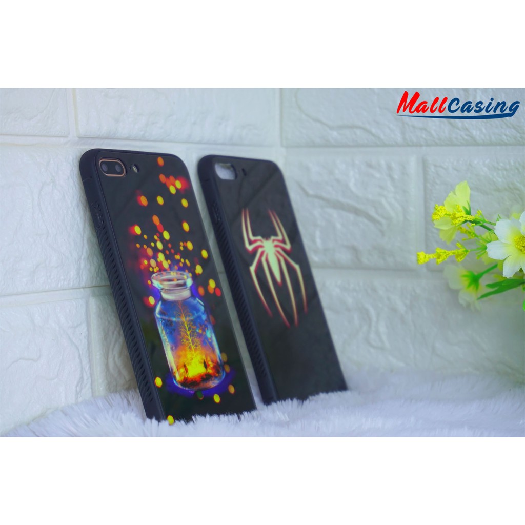 MallCasing - Vivo V9 | Y71 | Y81 Hard Case Glass Glow