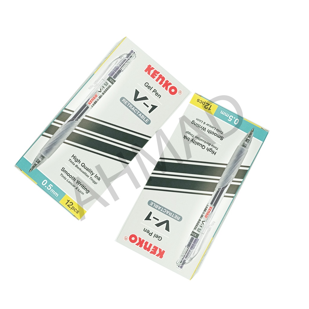 

Kenko Gel Pen Pulpen Jel V-1 Hitam [ PCS ]