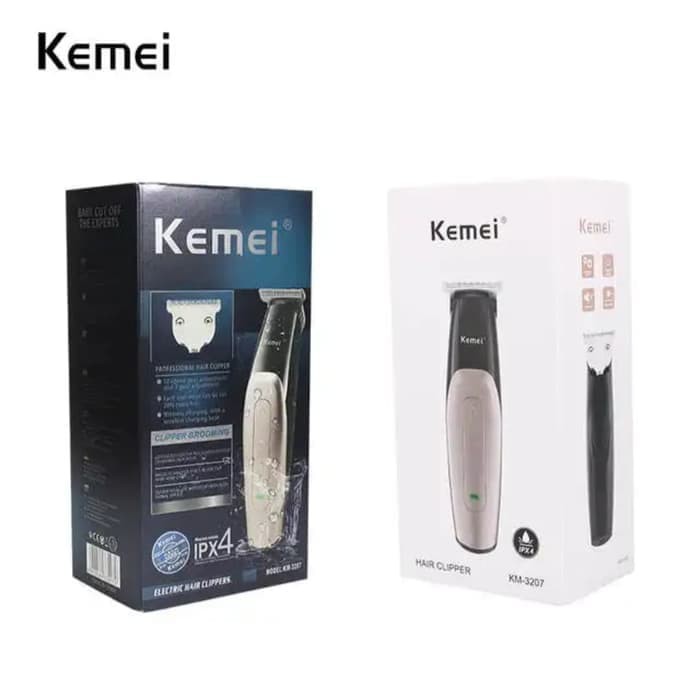 Kemei KM-3207 Hair Clipper Trimmer Charger Cordless Haircut KM 3207