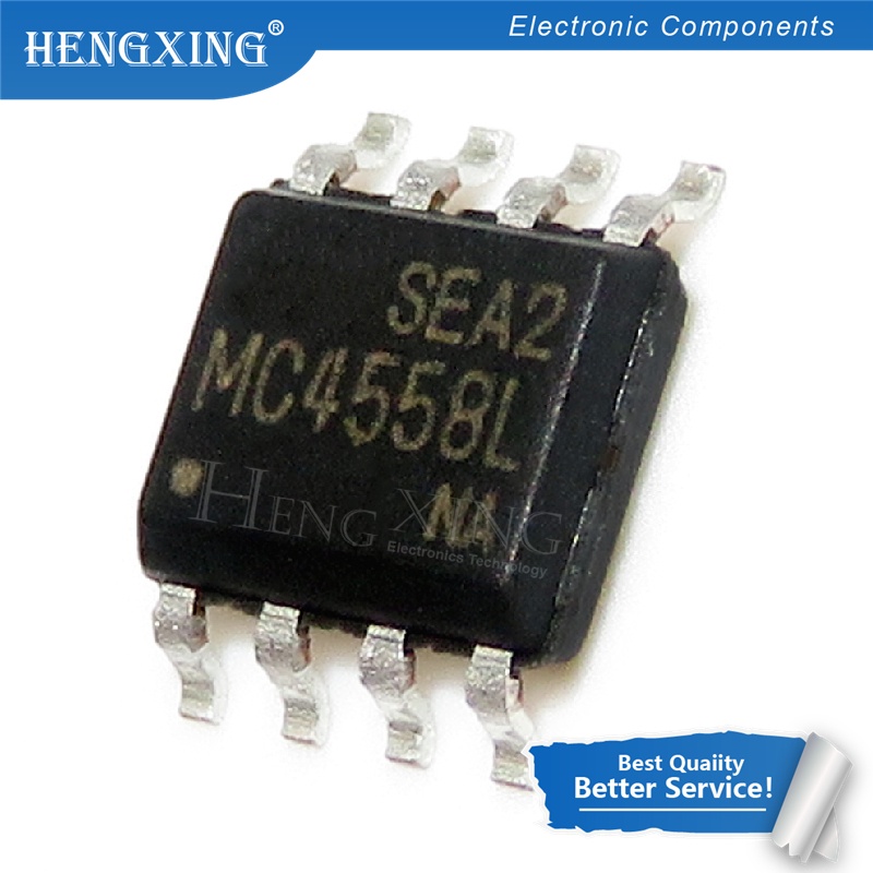 100pcs Ic MC4558L MC4558 4558 SOP-8