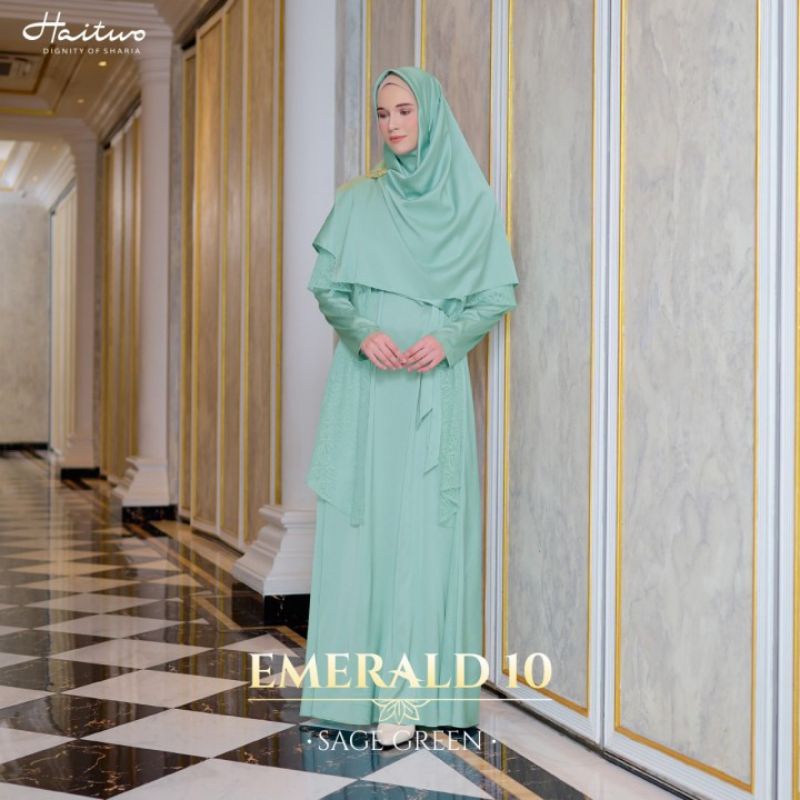 HAITWO EMERALD 10 GAMIS PLUS HIJAB