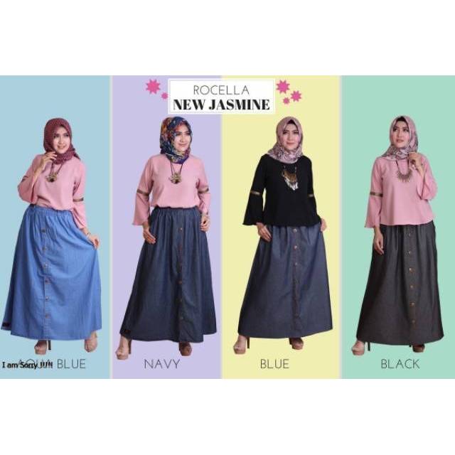 Rocella Rok Jasmine - Rok Celana Muslimah - Rok Traveling - Rok Kuliah