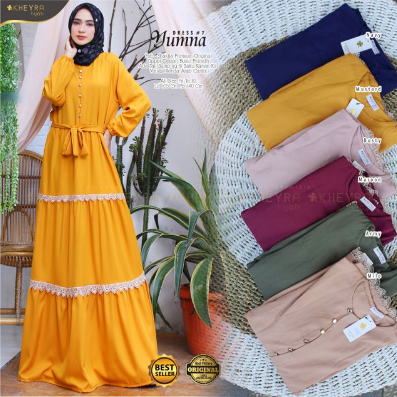 YUMNA DRESS #7 BY KHEYRA