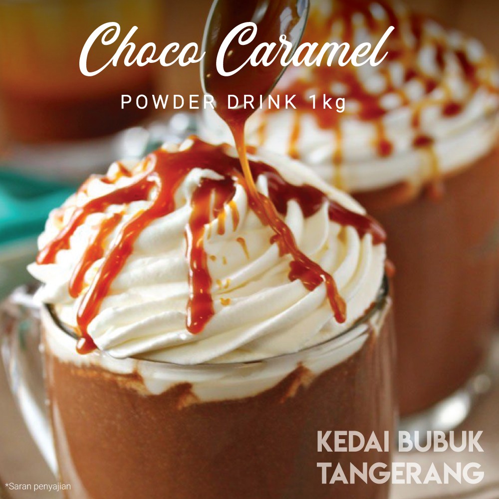 

Bubuk Minuman Rasa Choco Caramel Bubble drink Powder drink Ice Blended 1kg Javaland minuman instan bmb