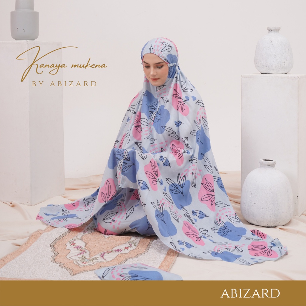 Abizard Mukena Rayon Bali RAISA Ukuran Standart Dewasa