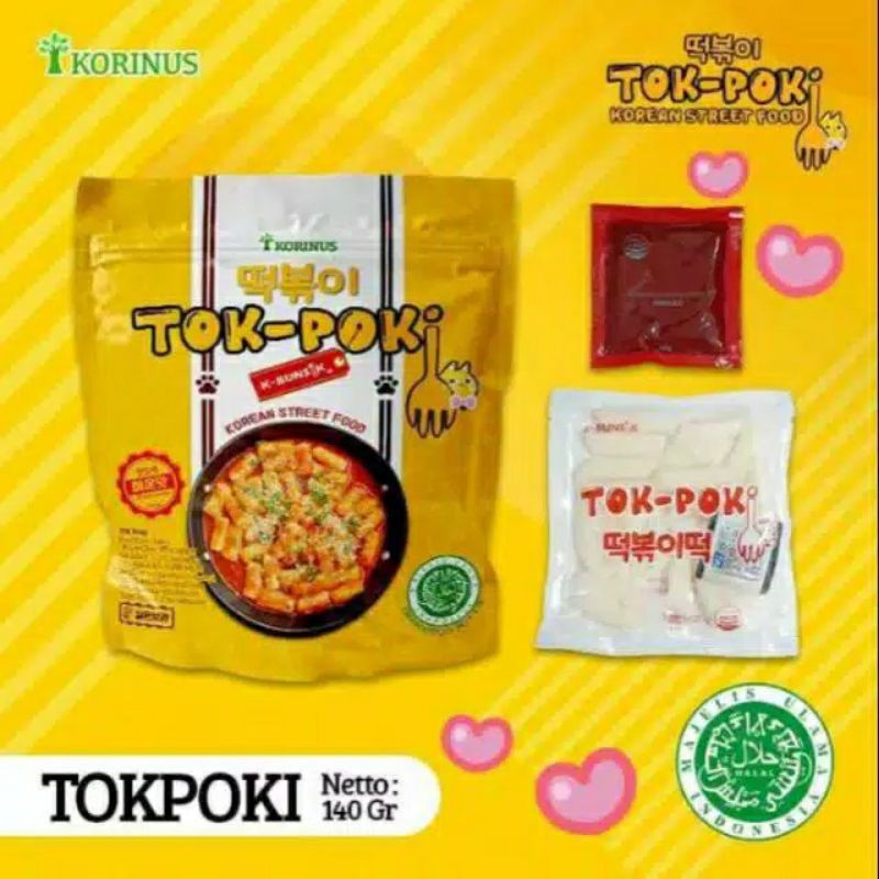 

[HALAL MUI] KORINUS TOKPOKI 140GR