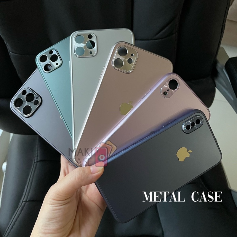 Metal Case iPhone 13 13Pro 13ProMax Tahan Banting Premium Quality