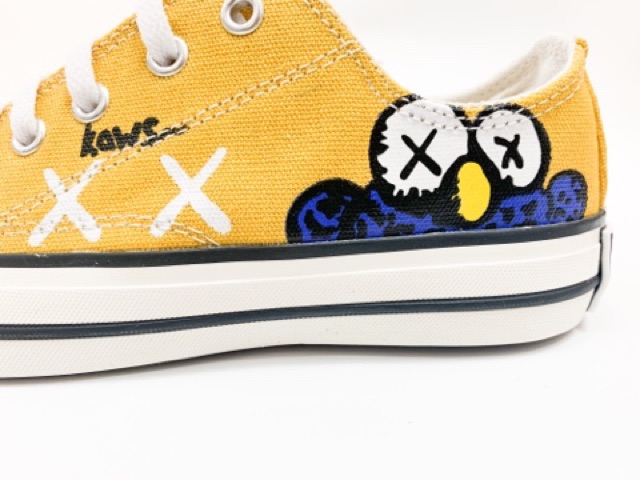 SEPATU CONVERSE CLASSIC KUNING x KAWS | MADE IN VIETNAM-2