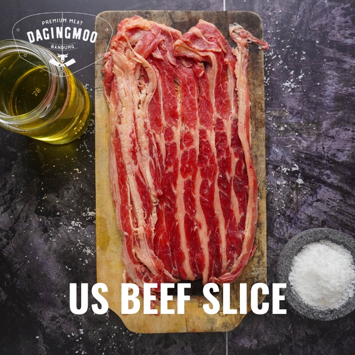 

Beef Slice US Premium Import / Daging Sapi Slice Shortplate Yoshinoya BBQ Suki 250gr 500gr Bandung