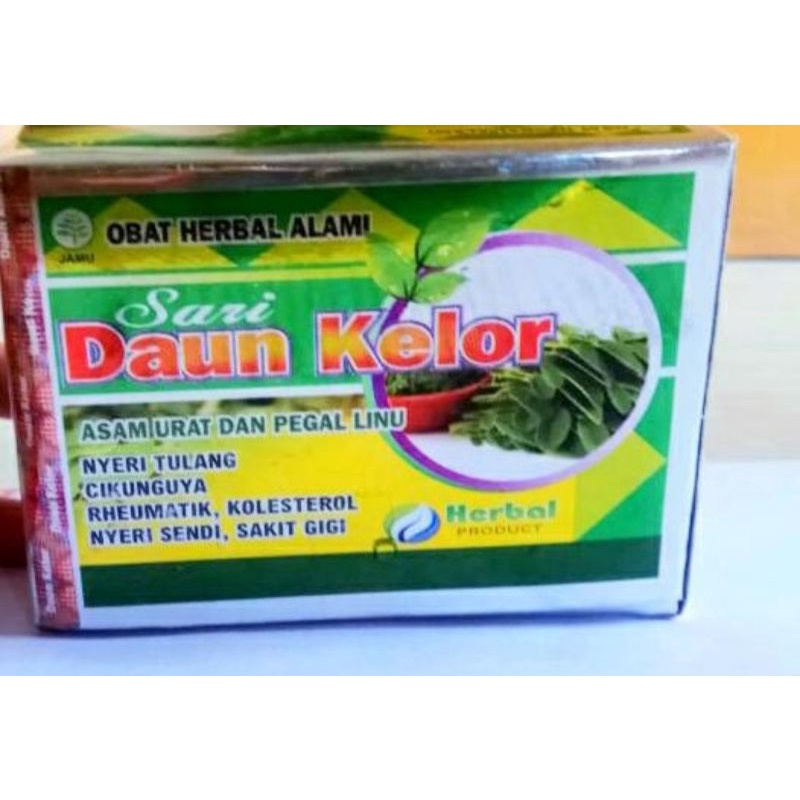 

sari daun kelor kotak Original