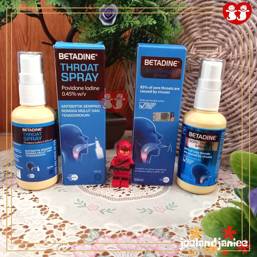 Betadine Sore Throat Spray/Semburan Sakit Tekak 50ml