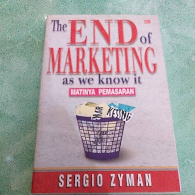 

The END of MARKETING as we know it