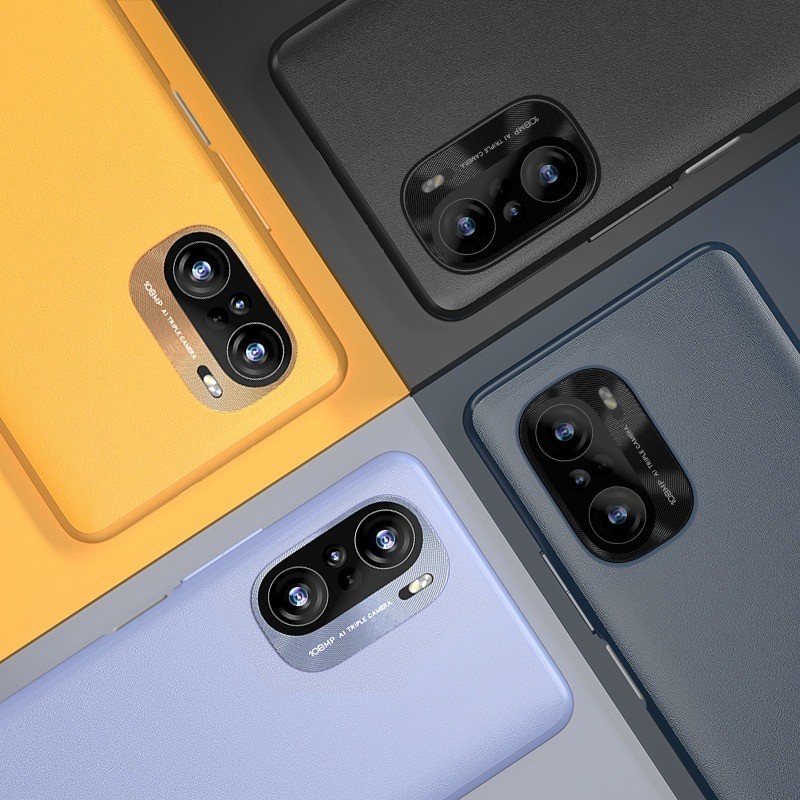 Case Xiaomi Poco F3 Leather case Xiaomi Poco F3 Pro Vegan Premium Case