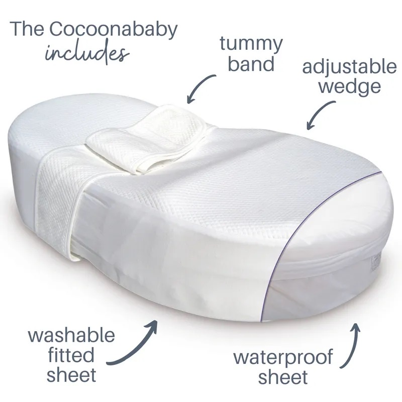 Cocoonababy White | Bantal Tidur Bayi