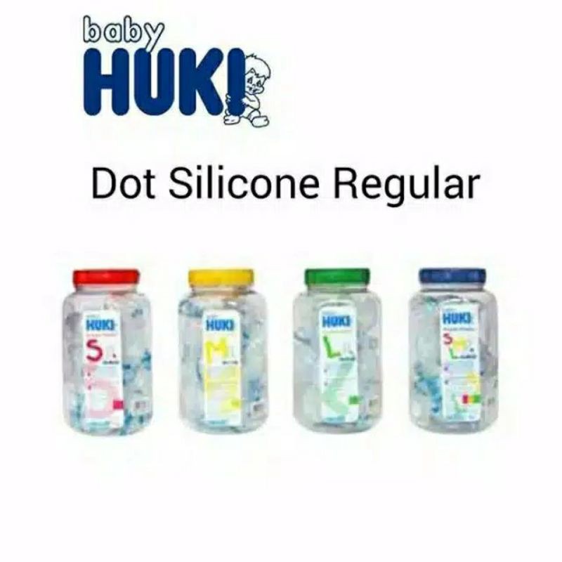 Huki nipple jar (18pcs)dan pigeon nipple eco